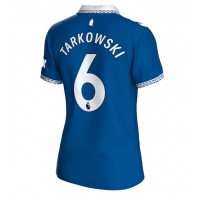 Everton James Tarkowski #6 Domaci Dres za Ženska 2023-24 Kratak Rukav